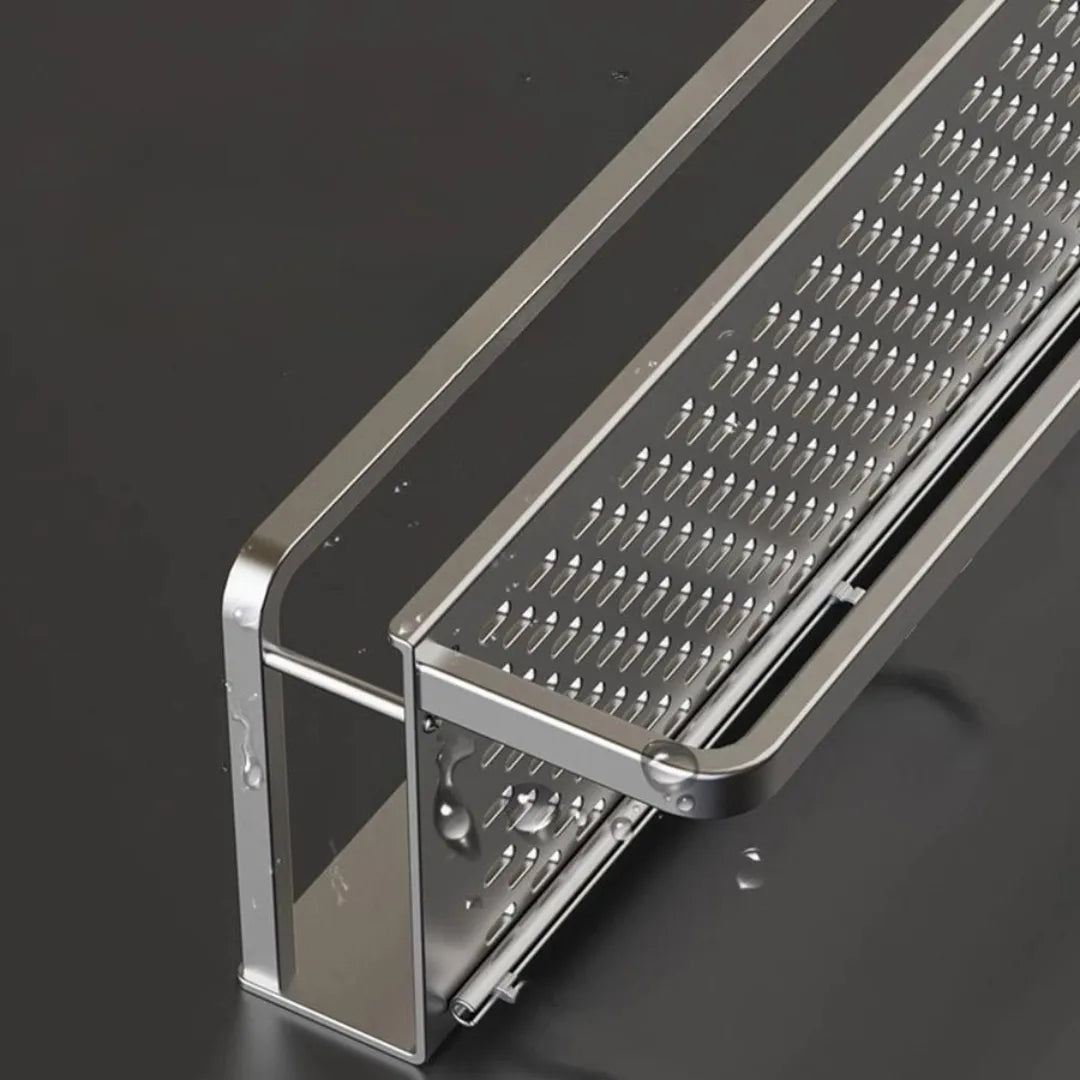 Estante fijo de baño de aluminio - Tazzi