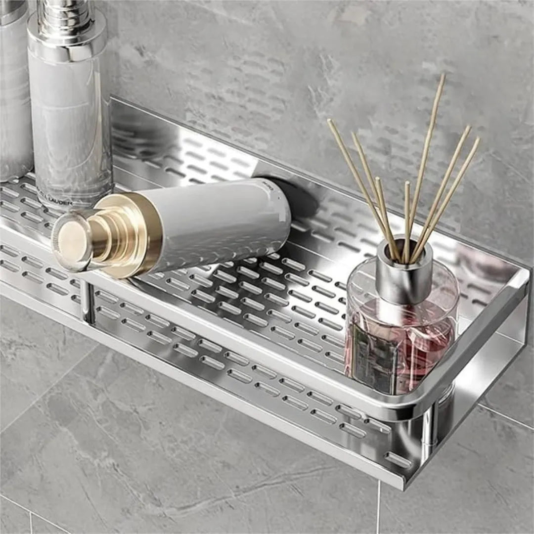 Estante fijo de baño de aluminio - Tazzi