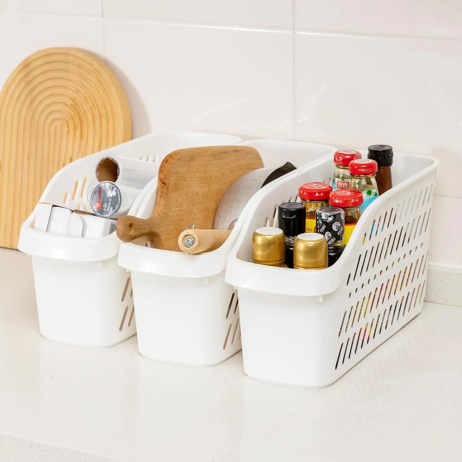 Organizador multiusos para armarios de cocina - Tazzi