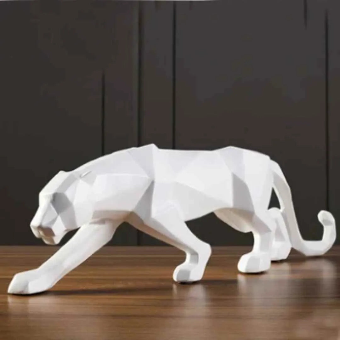 Estatua de leopardo de resina - Tazzi
