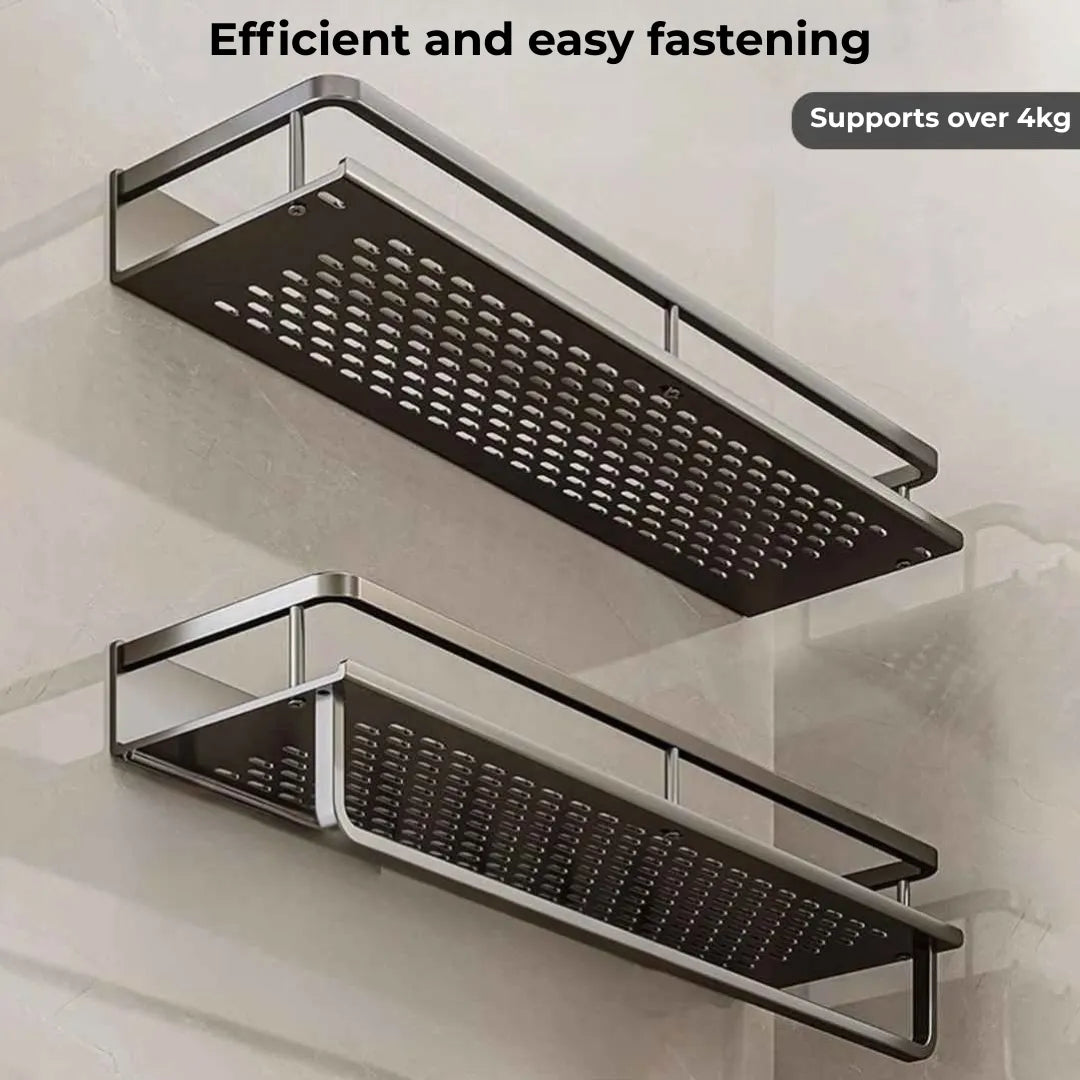 Estante fijo de baño de aluminio - Tazzi