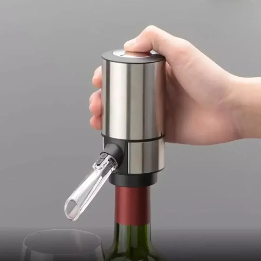 Aerador de Vinho Elétrico Tazzi™ + 1 Brinde Grátis - Izzat Express