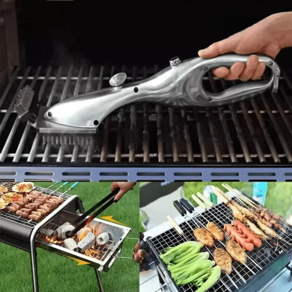 Brush Grill Tazzi™ - Escova de Limpeza a Vapor Para Churrasqueira - Izzat Express