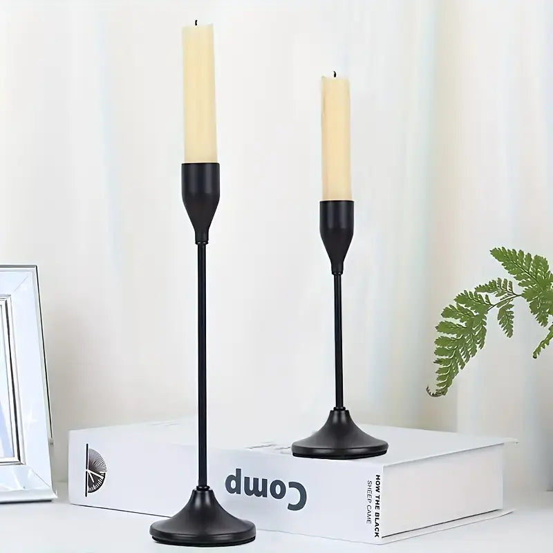 Candelabros dorados de lujo (3 piezas) - Tazzi