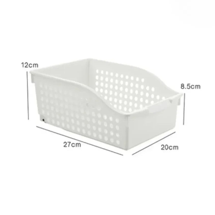 Organizador De Armário Multiuso Para Cozinha - Tazzi 20X27Cm Branco