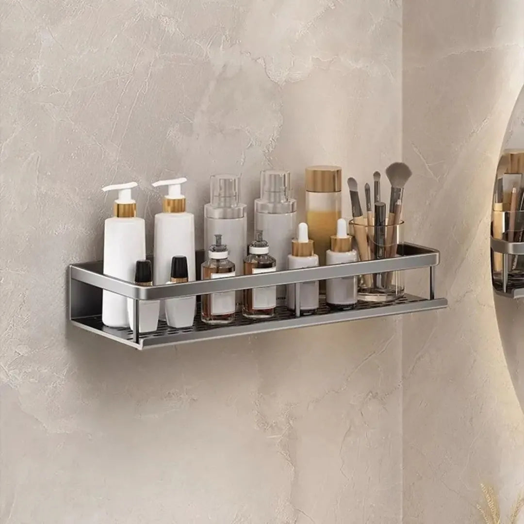 Estante fijo de baño de aluminio - Tazzi