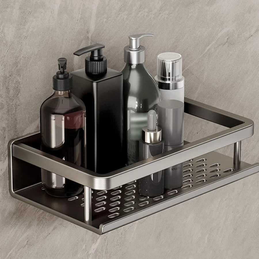 Estante fijo de baño de aluminio - Tazzi