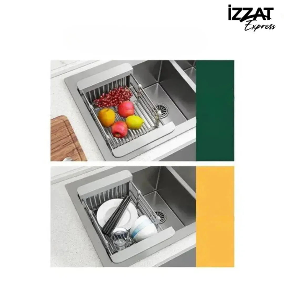 Escorredor de Pia de Cozinha Ajustável - Tazzi
