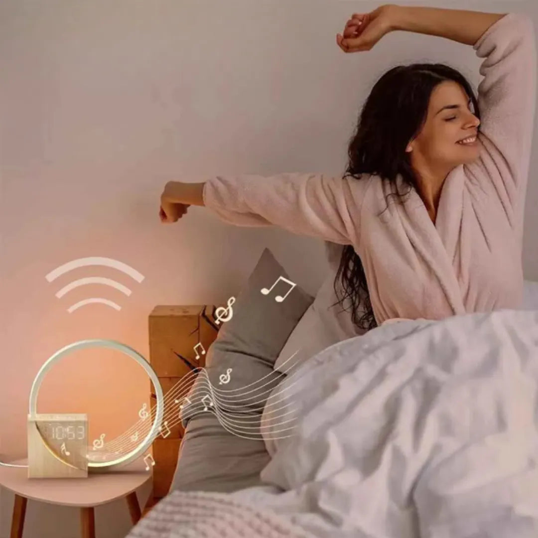 Lámpara de reloj digital premium - Tazzi 