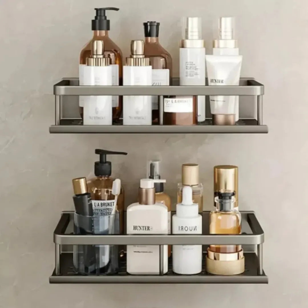 Estante de baño de aluminio - Tazzi 