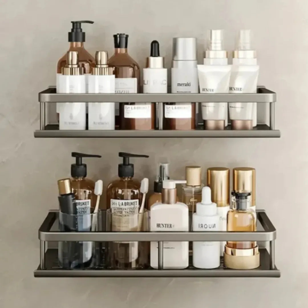 Estante de baño de aluminio - Tazzi 
