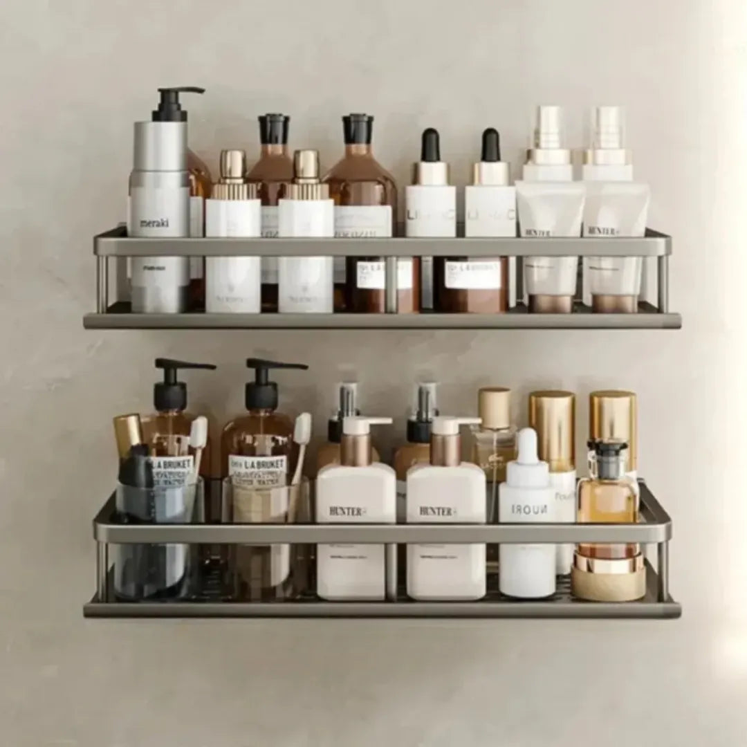 Estante de baño de aluminio - Tazzi 