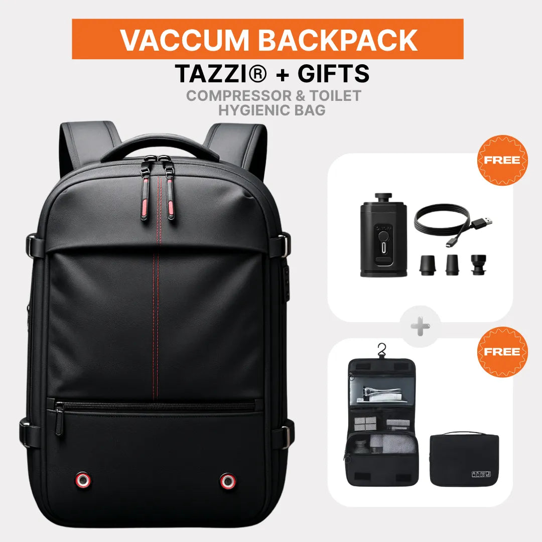 Mochila de vacío Tazzi® + Regalos